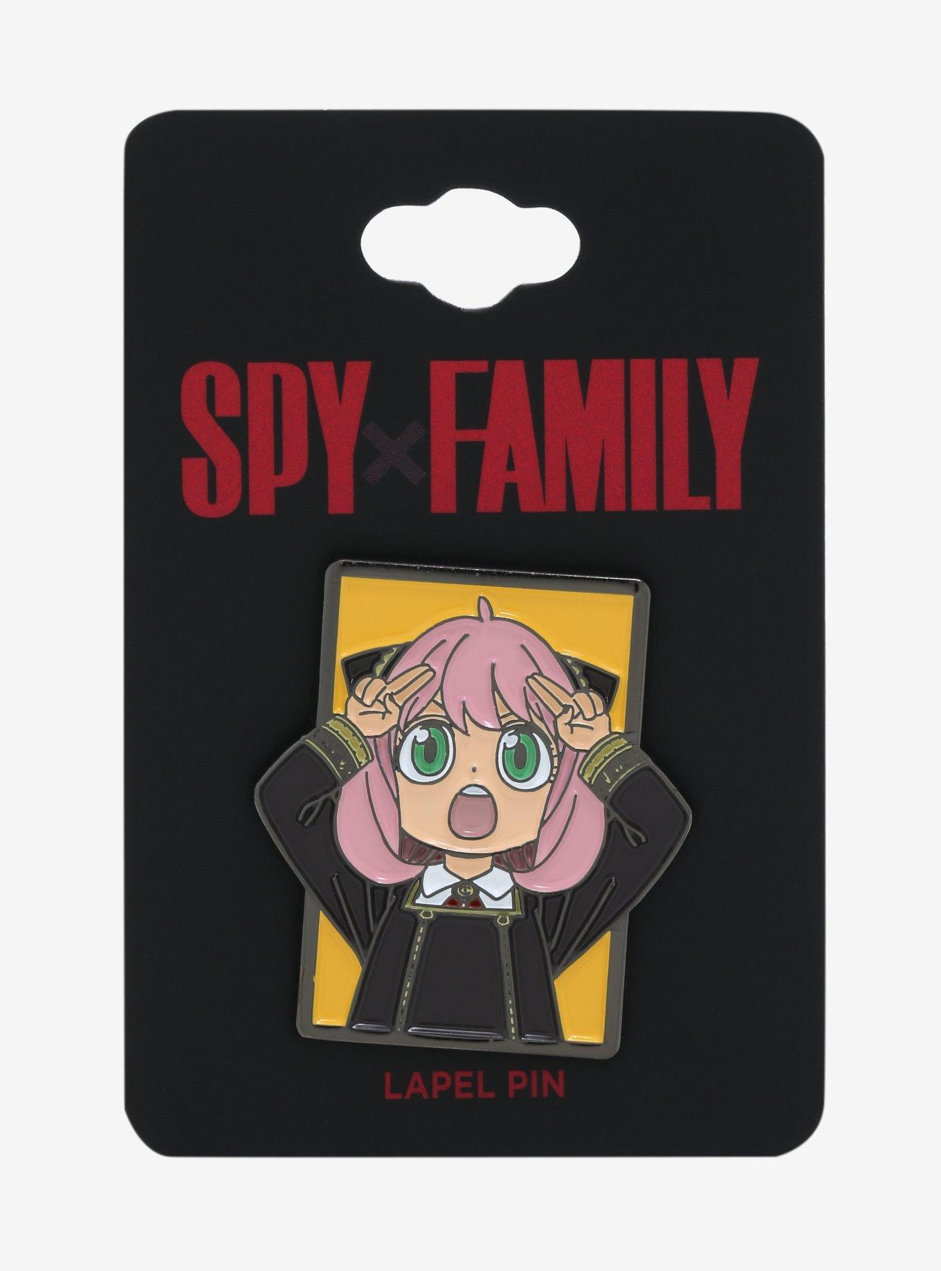 Spy x Family Anya Forger Rectangle Frame Enamel Pin, , alternate