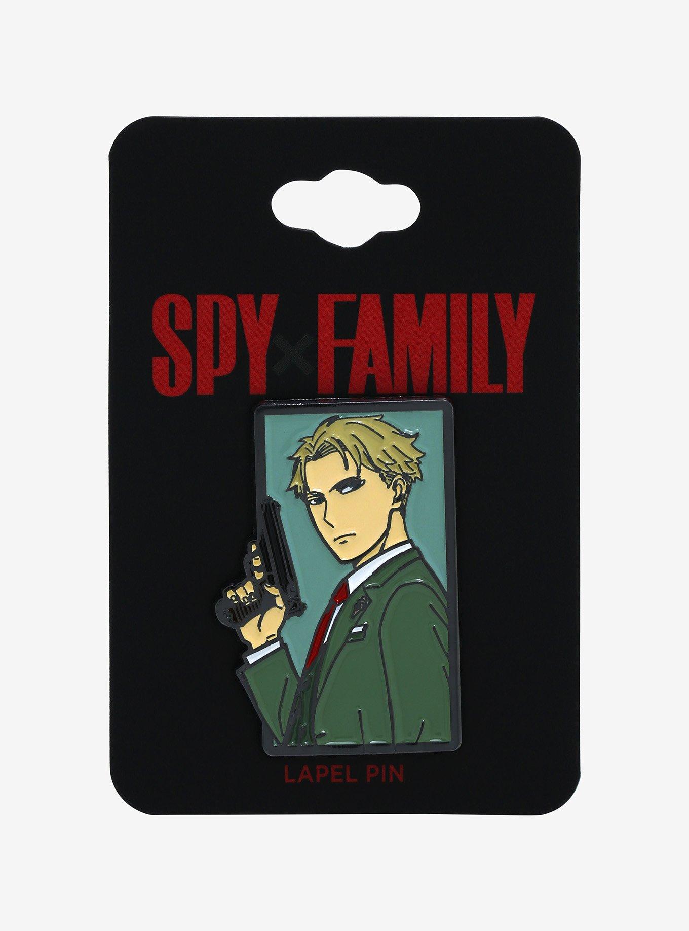 Spy x Family Green Suit Loid Forger Enamel Pin, , alternate