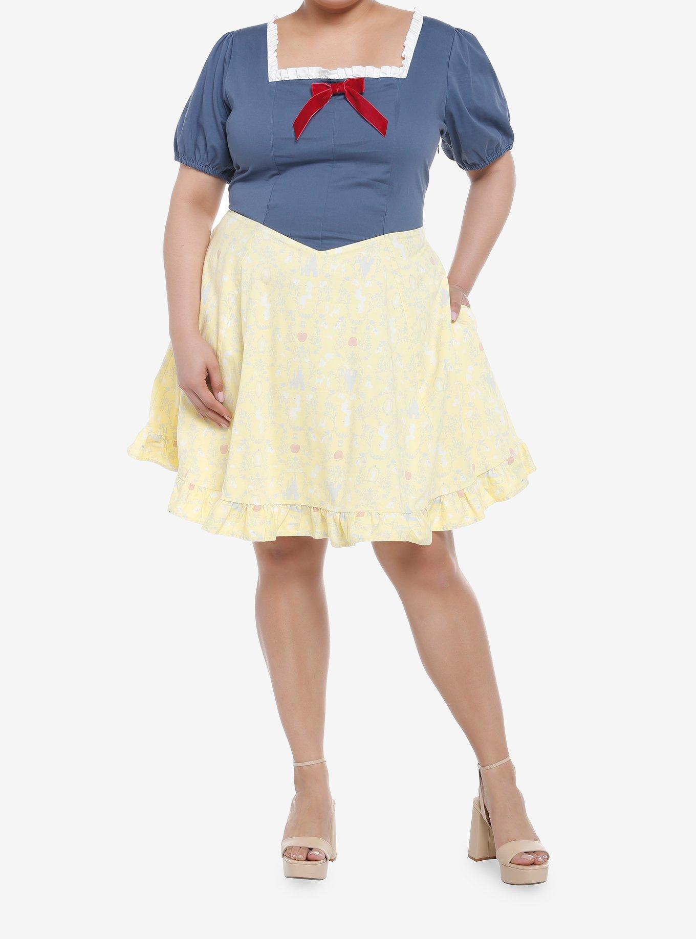 Her Universe Disney Snow White And The Seven Dwarfs Sweetheart Dress Plus Size, MULTI, alternate