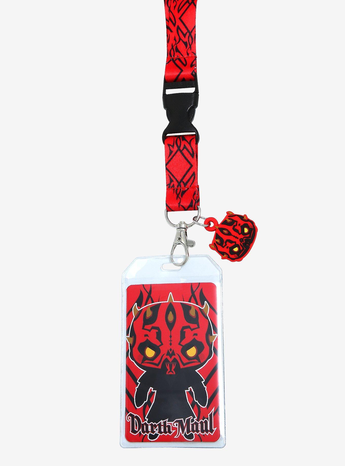 Loungefly Star Wars: Episode I - The Phantom Menace Darth Maul Lanyard - BoxLunch Exclusive , , alternate