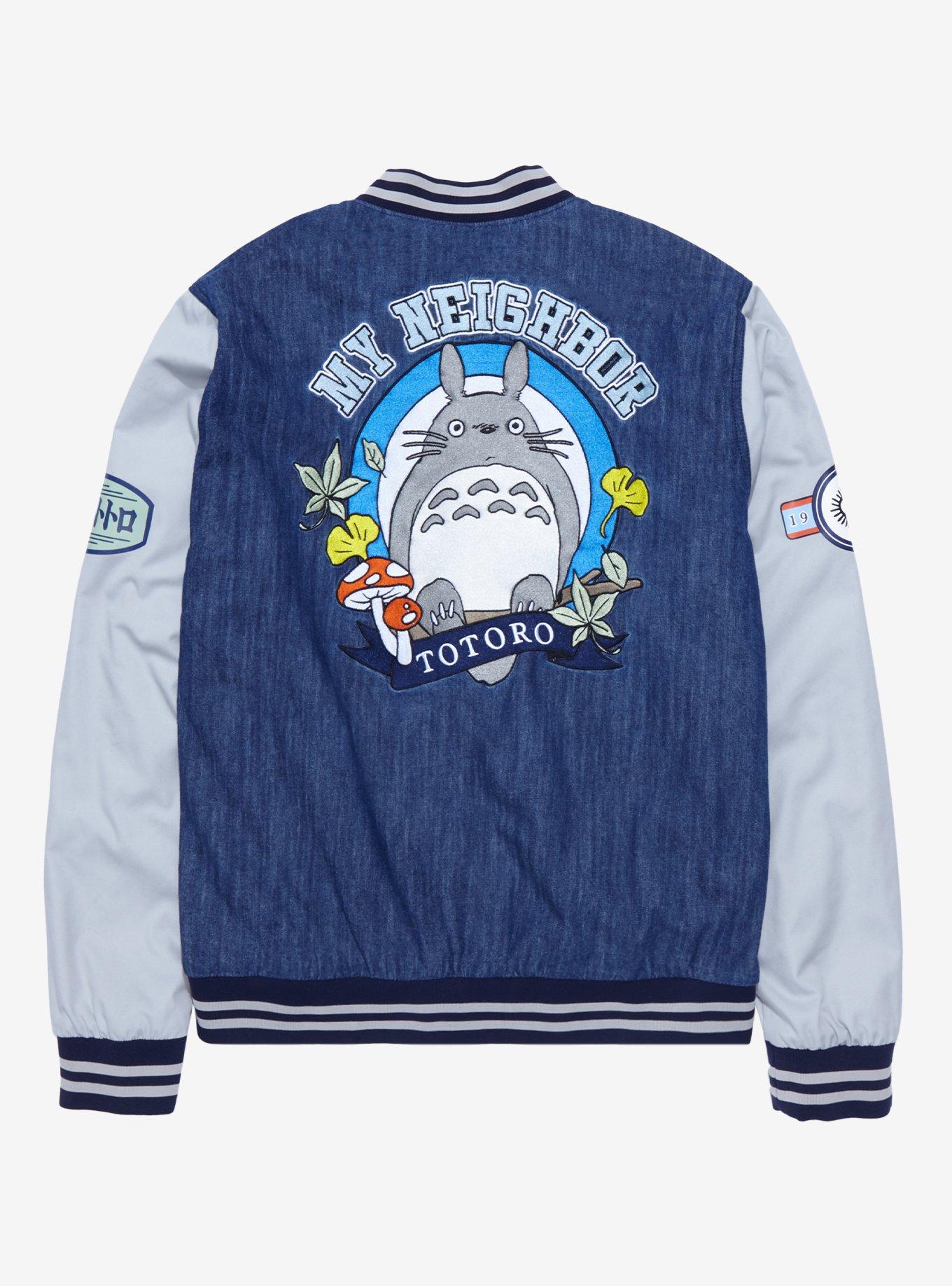 Studio Ghibli My Neighbor Totoro Circle Portrait Varsity Jacket - BoxLunch Exclusive, , hi-res