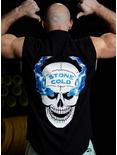 RSVLTS WWE Stone Cold 3:16 KUNUFLEX Sleeveless Button Up Shirt, BLACK, alternate