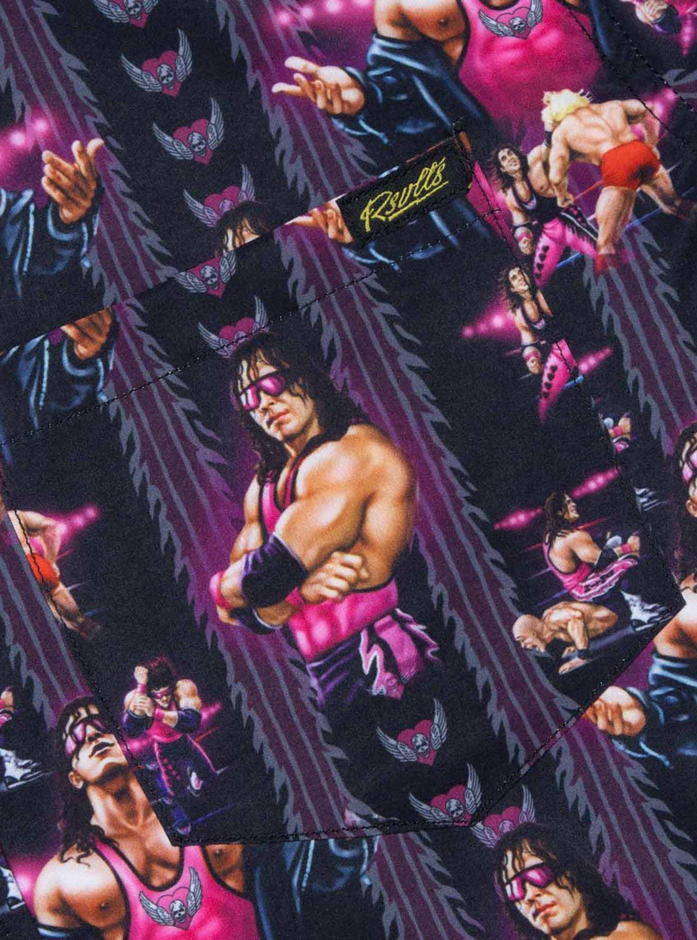 RSVLTS Bret Hart the Hit Man KUNUFLEX Short Sleeve Shirt, BLACK, alternate