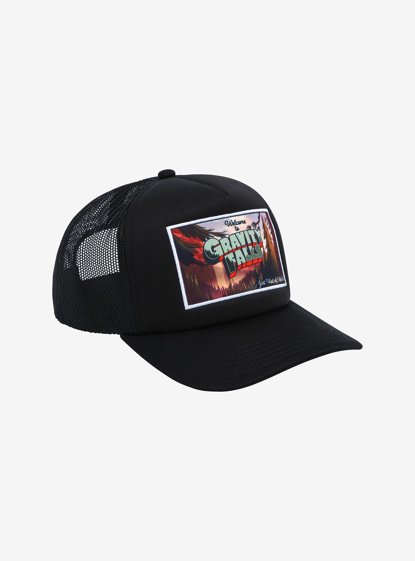 Disney Gravity Falls Postcard Trucker Cap - BoxLunch Exclusive , , alternate