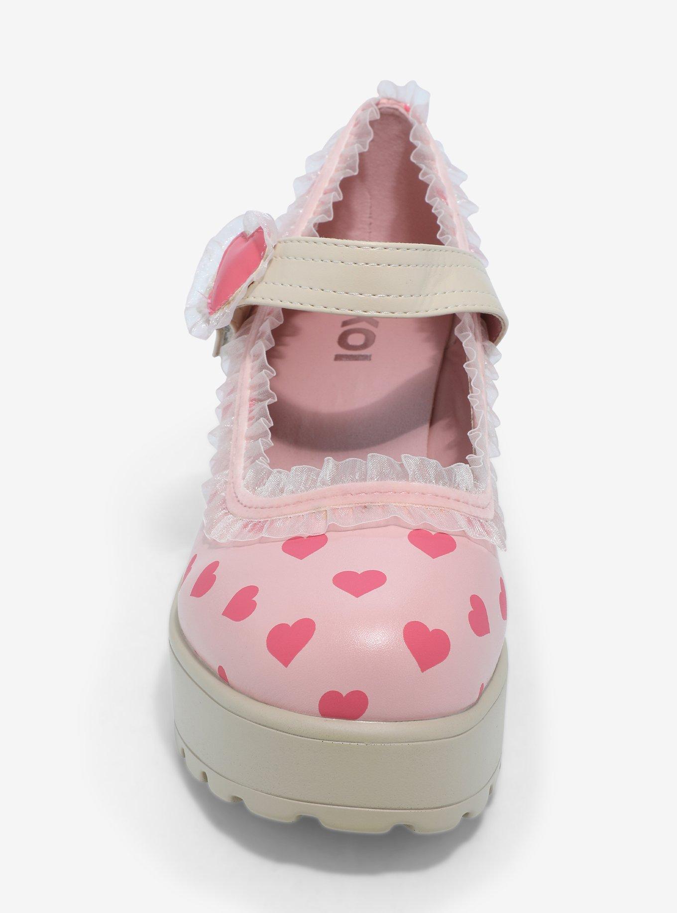 Melanie Martinez X Koi Sweetheart Mary Janes, MULTI, alternate