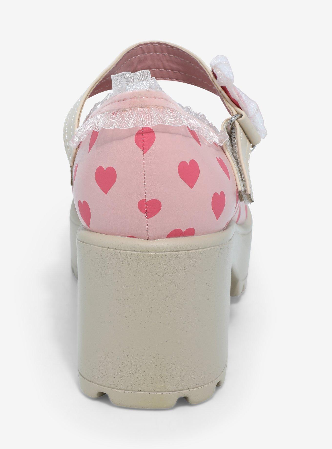 Melanie Martinez X Koi Sweetheart Mary Janes, MULTI, alternate