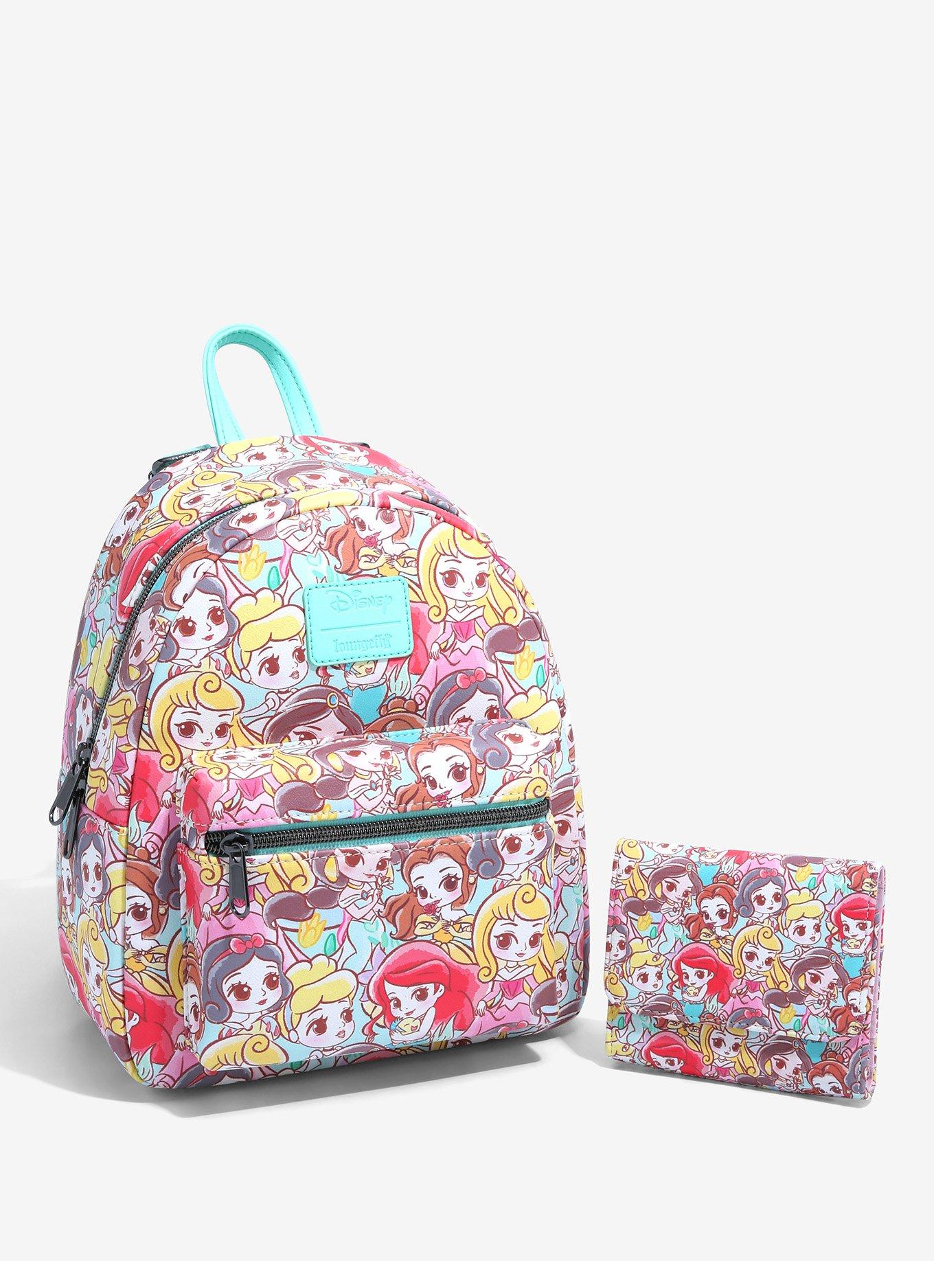 Loungefly Disney Chibi Princess Mini Backpack, , alternate
