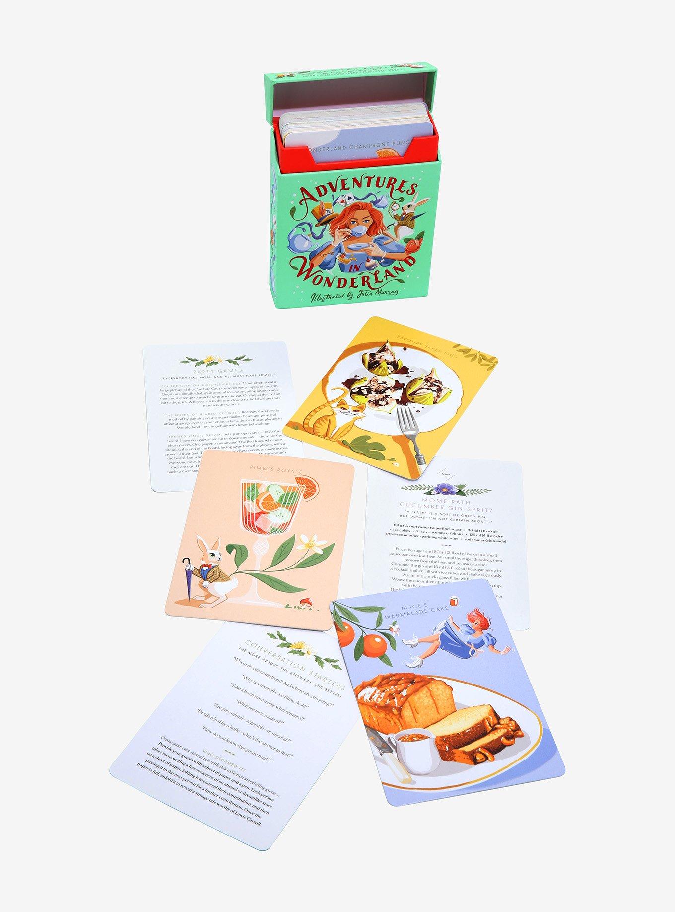 Adventures In Wonderland: Alice's Tea Party & Cocktail Cards, , alternate