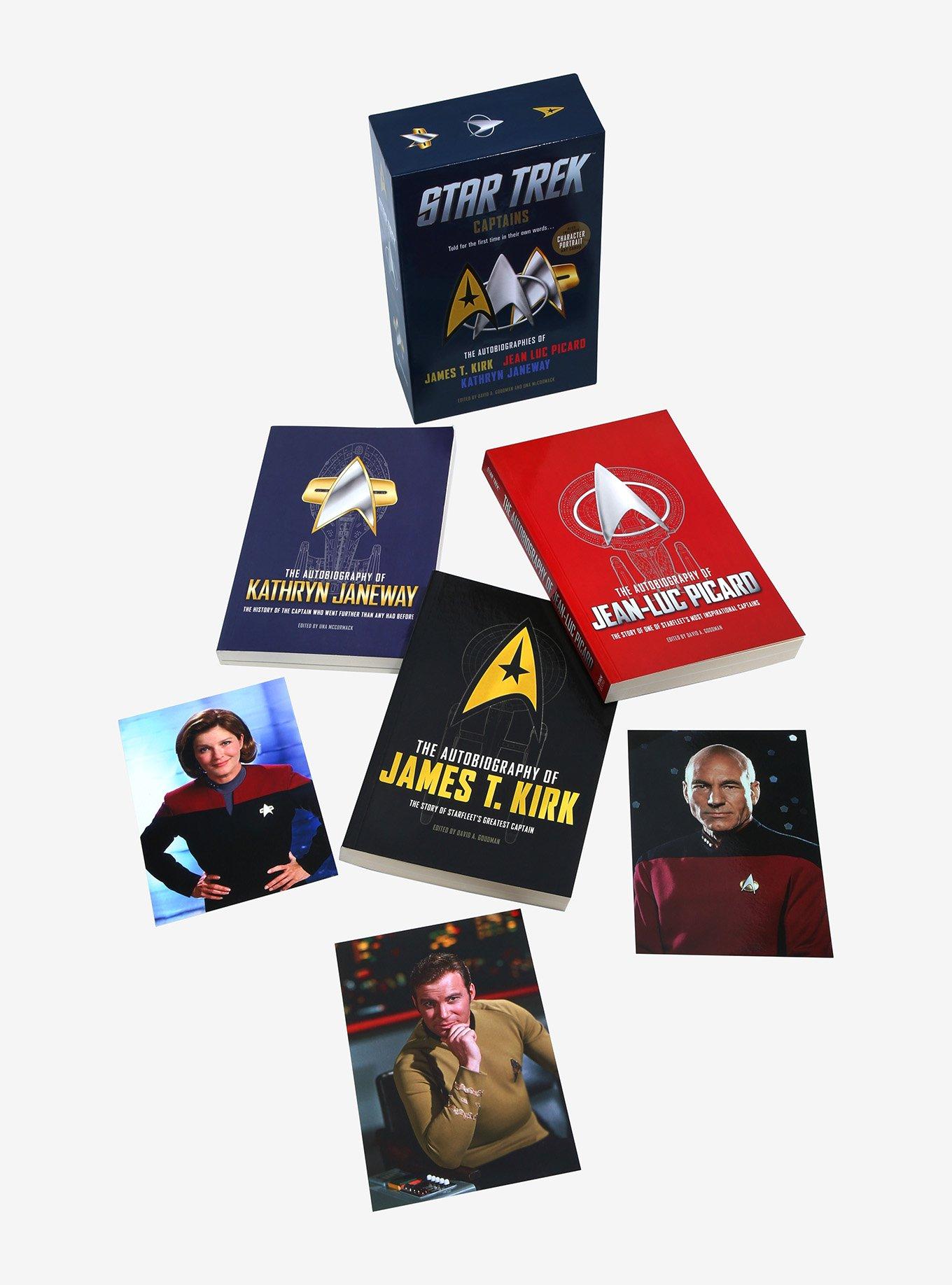 Star Trek Captains: The Autobiographies Boxed Book Set, , alternate