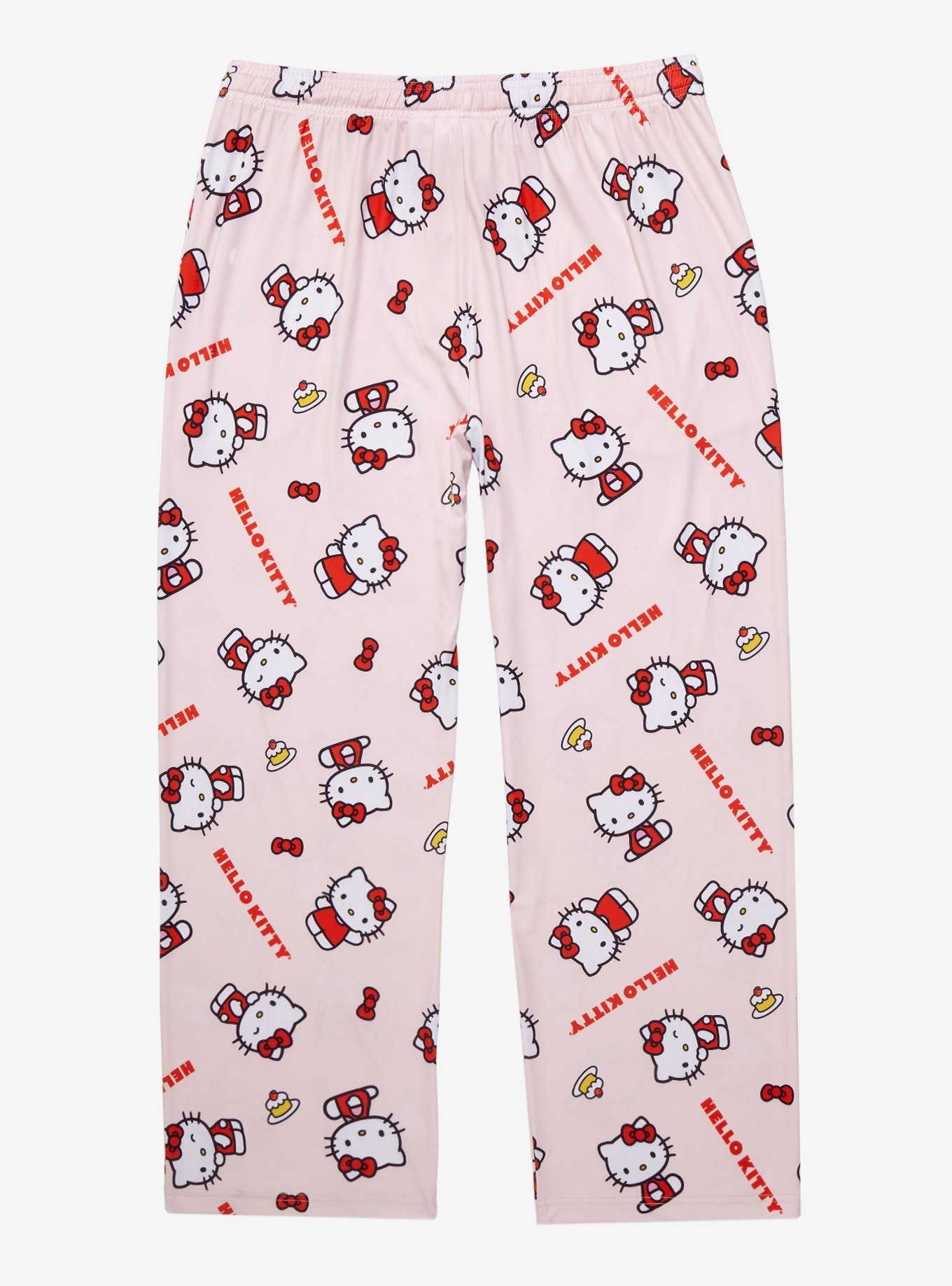Sanrio Hello Kitty Sweet Treats Allover Print Sleep Pants - BoxLunch Exclusive, , hi-res