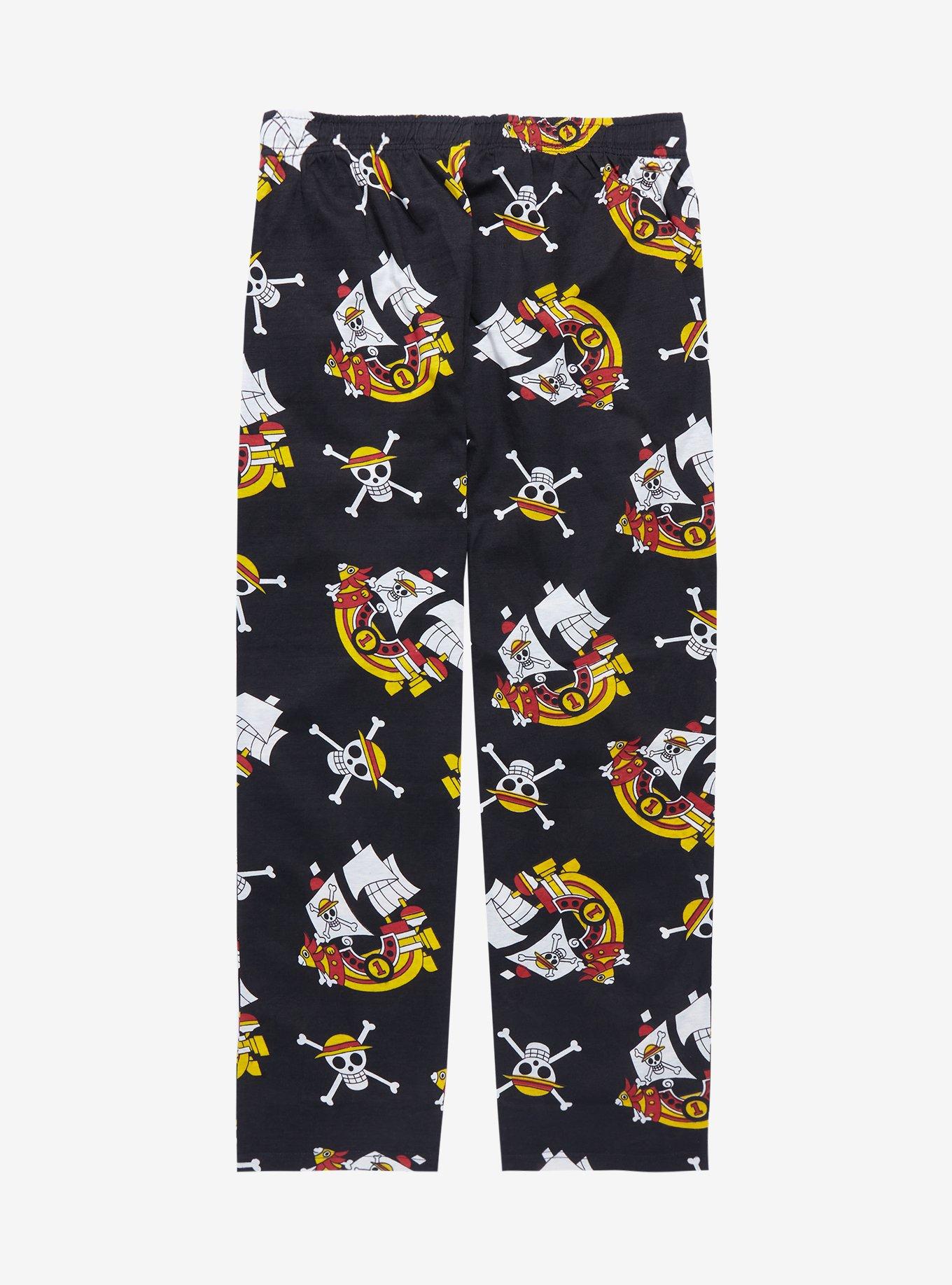 One Piece Thousand Sunny Allover Print Sleep Pants - BoxLunch Exclusive