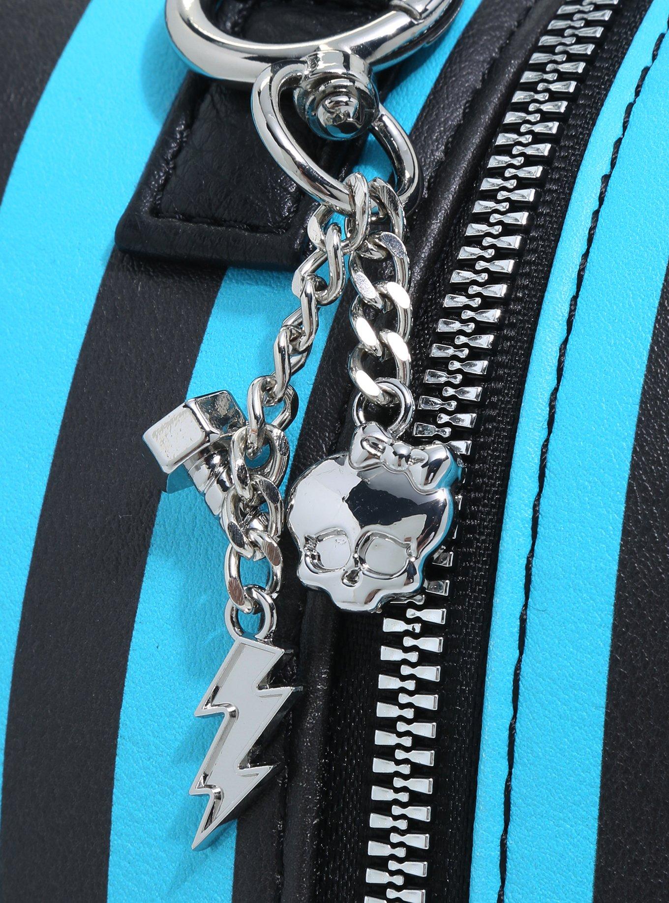 Monster High Frankie Stein Lightning Stripe Mini Backpack, , alternate