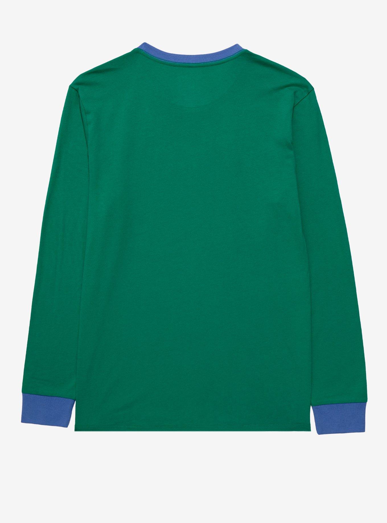 Disney Winnie the Pooh Kind Words Long Sleeve T-Shirt - BoxLunch Exclusive , GREEN, alternate