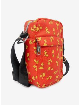 Disney Winnie The Pooh Stretch Poses Scattered Cross Body Bag, , hi-res