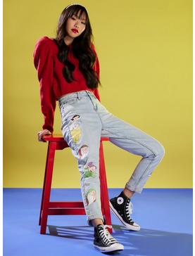 Her Universe Disney Snow White And The Seven Dwarfs Mom Jeans, , hi-res