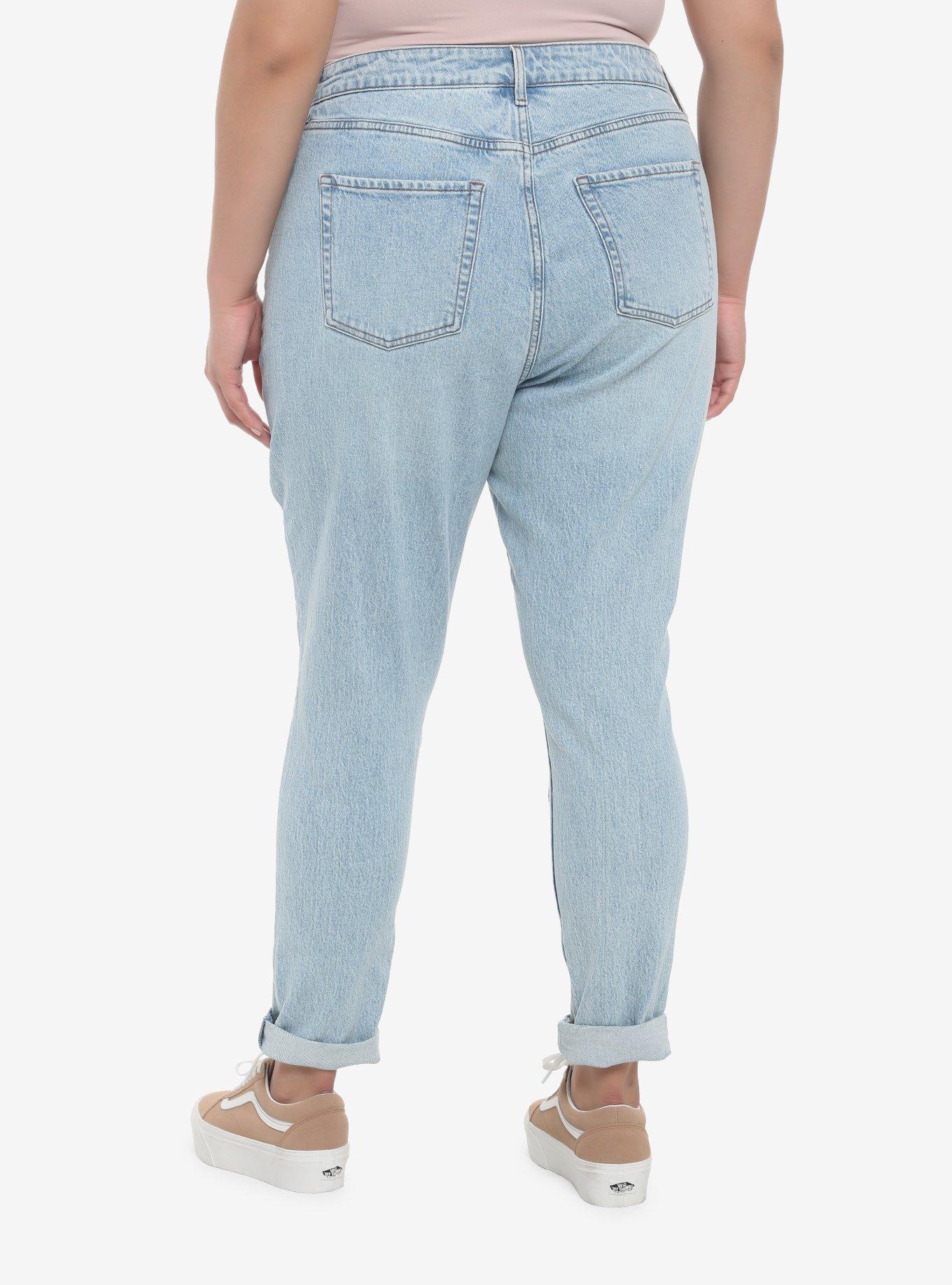 Hello Kitty And Friends Mom Jeans Plus Size, MULTI, alternate