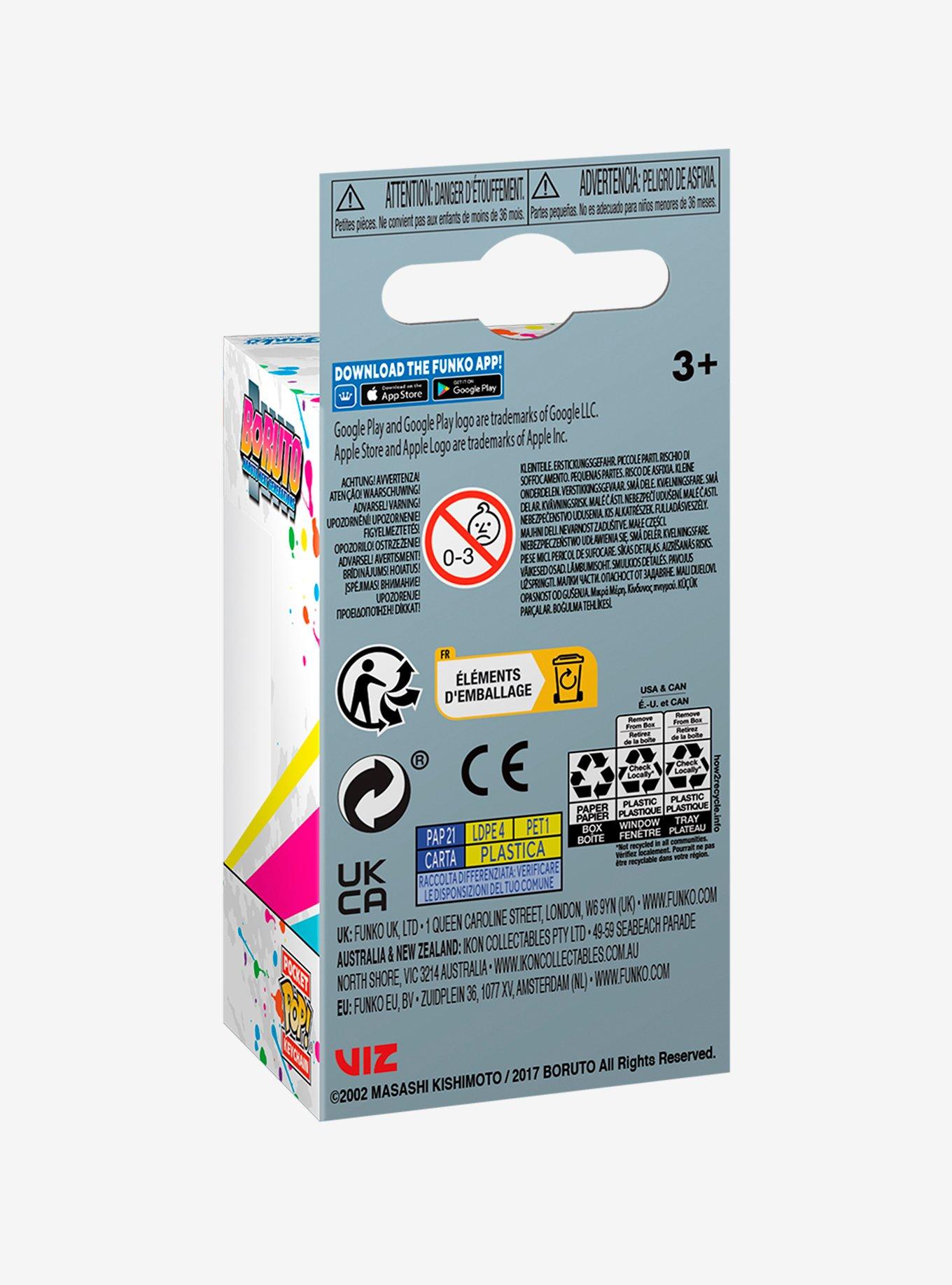 Funko Pocket Pop! Boruto: Naruto Next Generations Boruto Uzumaki Vinyl Keychain, , alternate