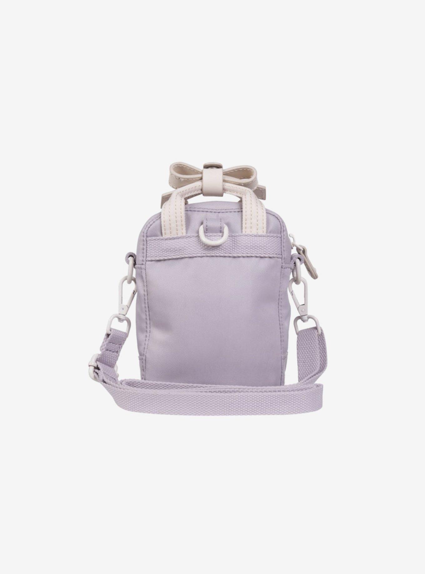 Doughnut Macaroon Tiny Ribbon x Unicorn Dream Series Powder Purple Crossbody, , alternate