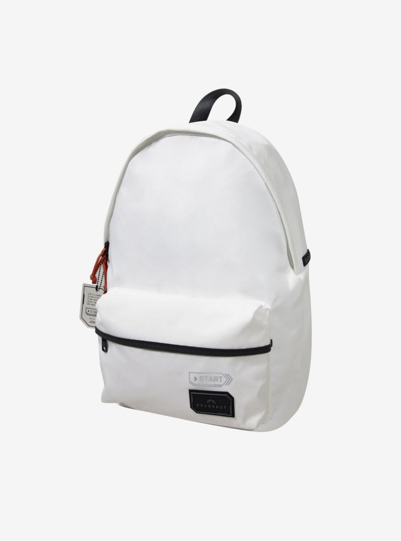 Doughnut Plus One Gamescape Series White Backpack, , alternate