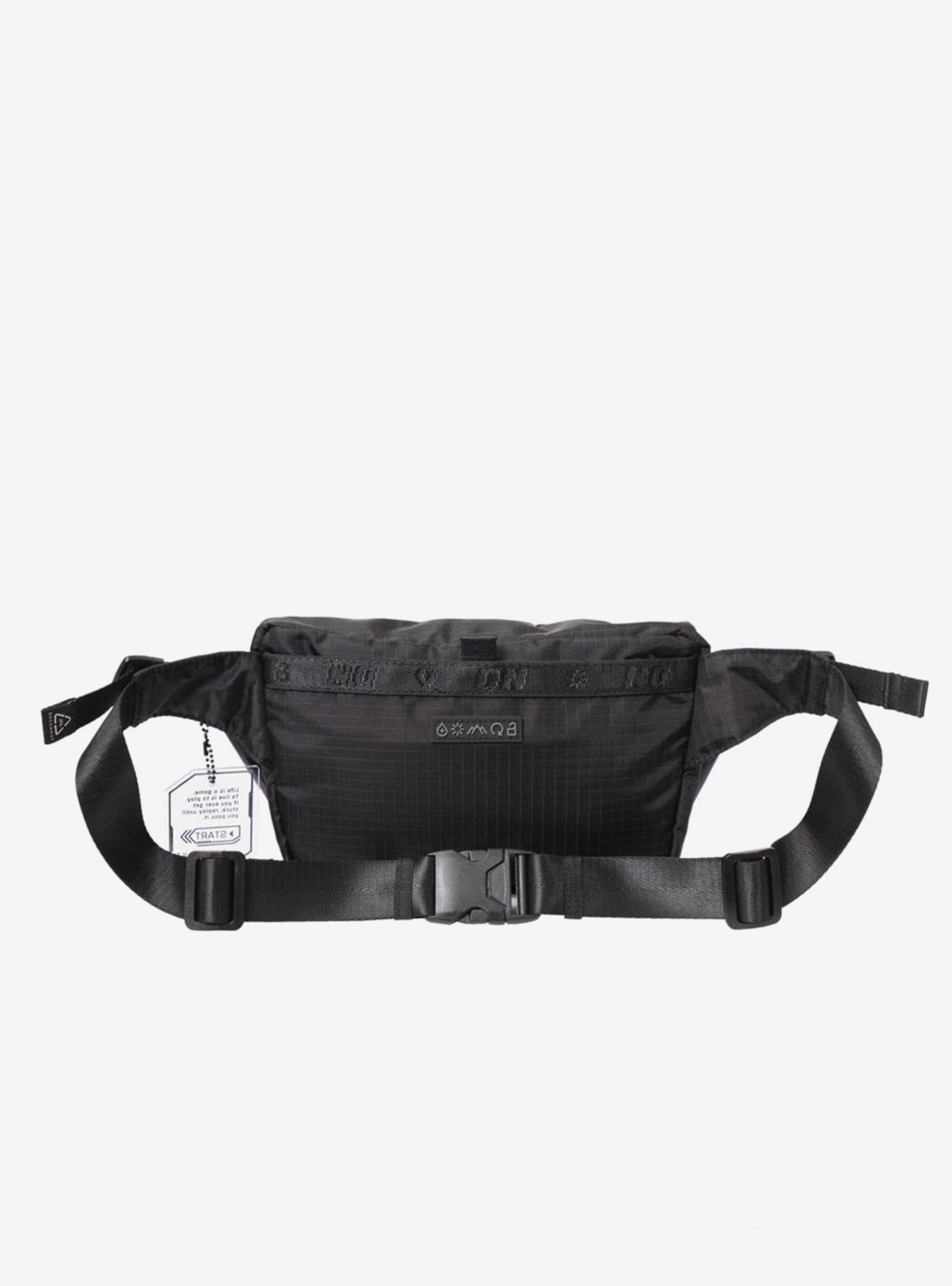 Doughnut Dagger Purple Pansy Fanny Pack, , alternate