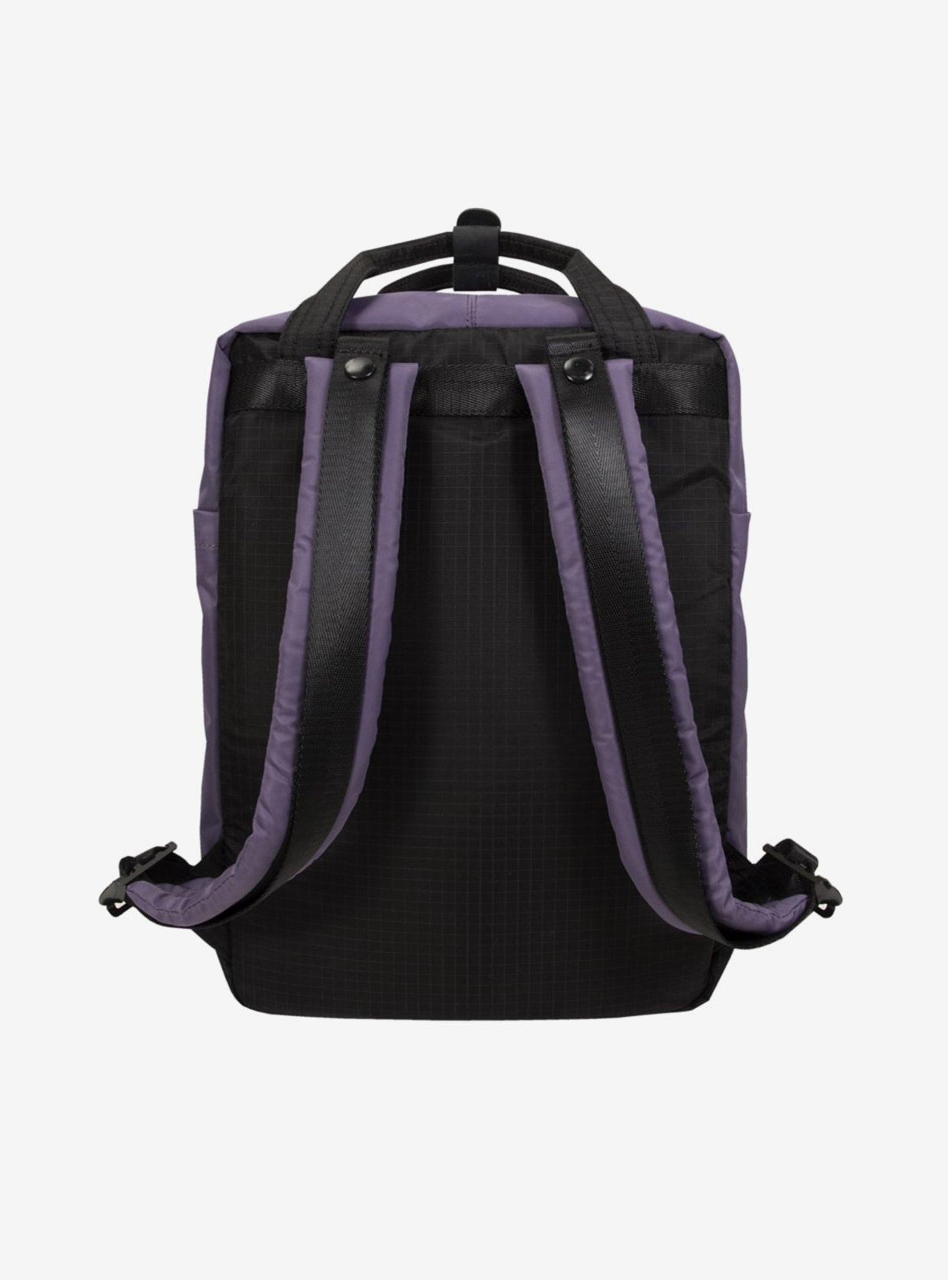 Doughnut Macaroon Gamescape Series Purple Pansy x Dark Teal Backpack, , alternate