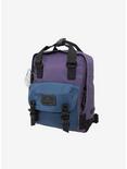 Doughnut Macaroon Mini Gamescape Series Purple Pansy x Dark Teal Mini Backpack, , alternate