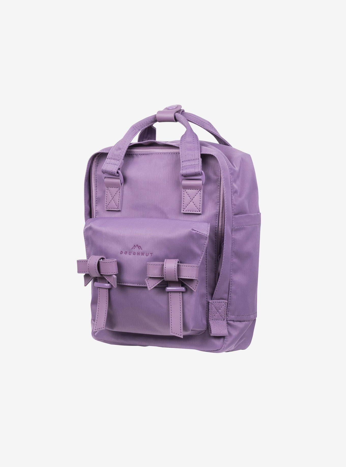 Doughnut Macaroon Mini Ribbon Series Purple Tulip Mini Backpack, , alternate