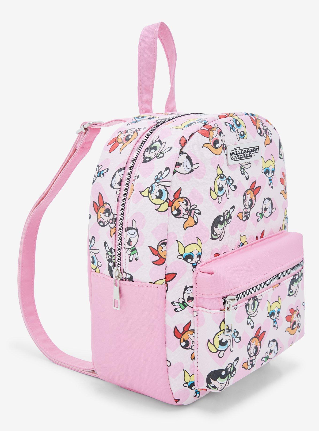The Powerpuff Girls Pink Hearts Mini Backpack, , hi-res