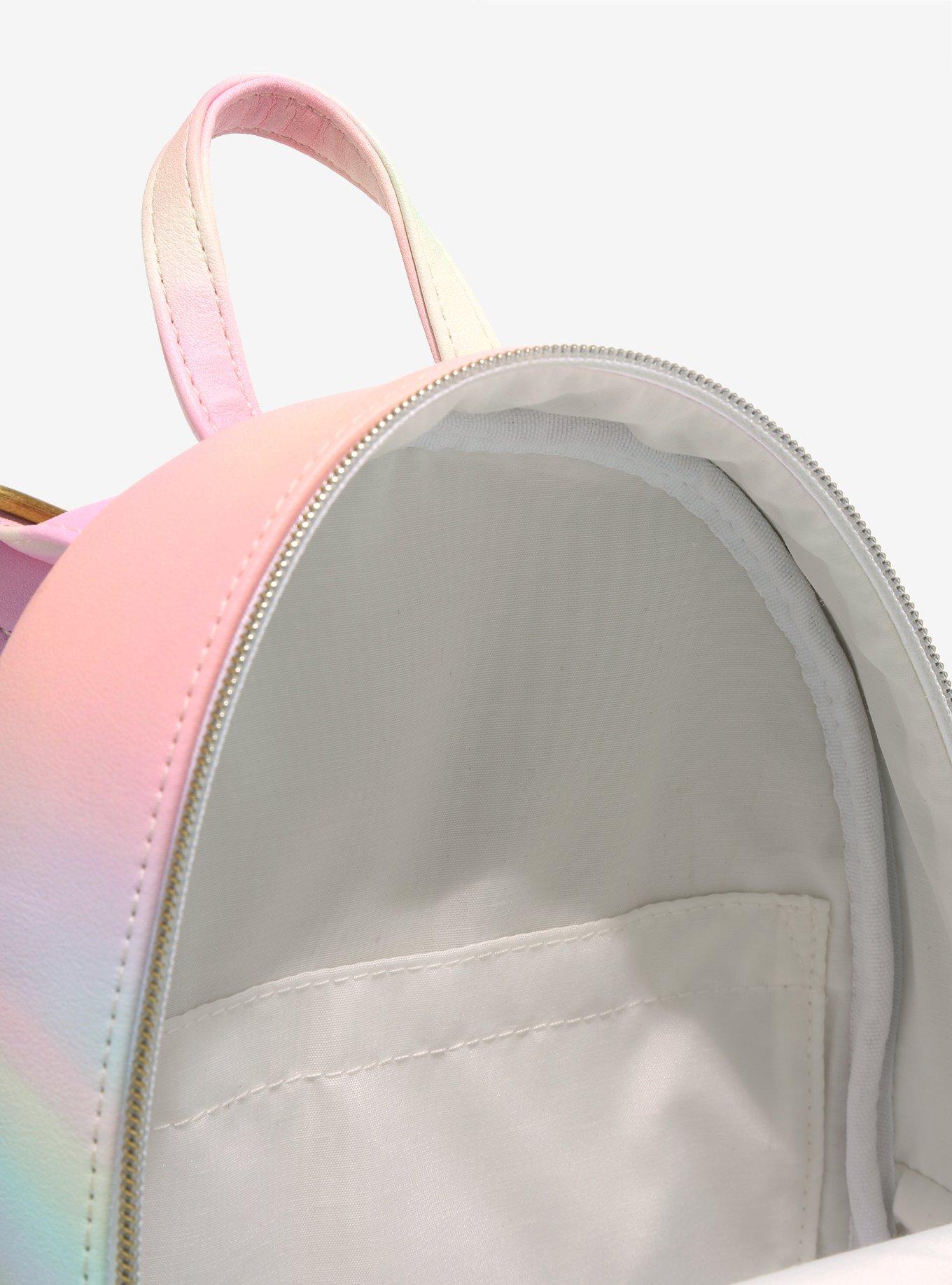 Loungefly Care Bears Rainbow Tie-Dye Mini Backpack, , alternate