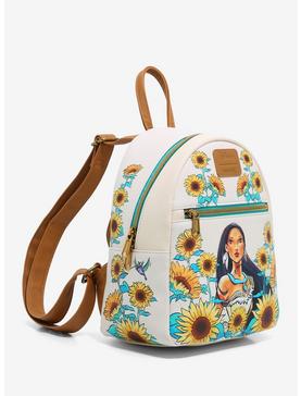 Loungefly Disney Pocahontas Sunflower Art Mini Backpack, , hi-res