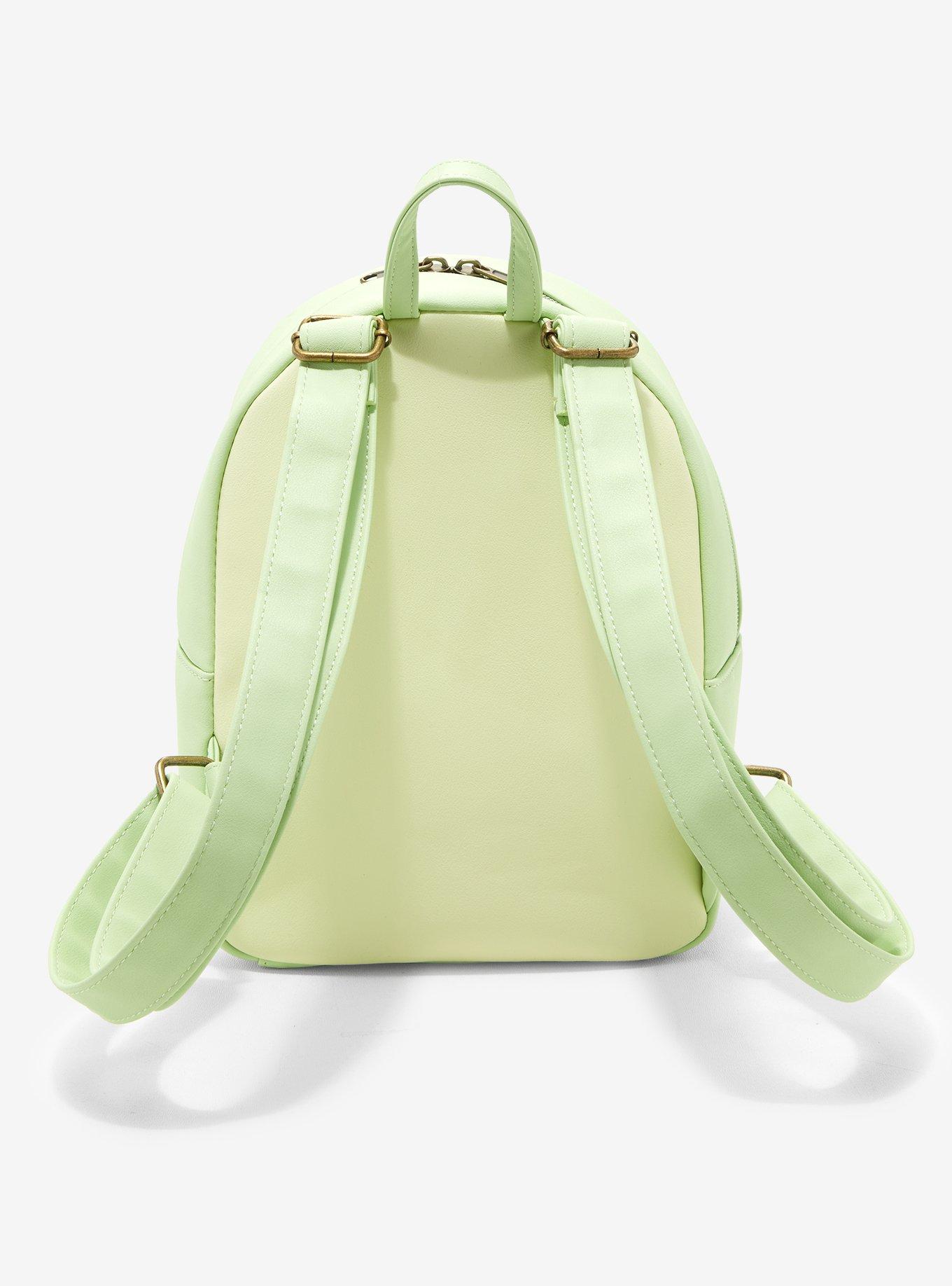 The Princess and The Frog Bayou Scene Light Up Mini Backpack | Officially Licensed | Plastic/Vegan Leather/Suede | Loungefly