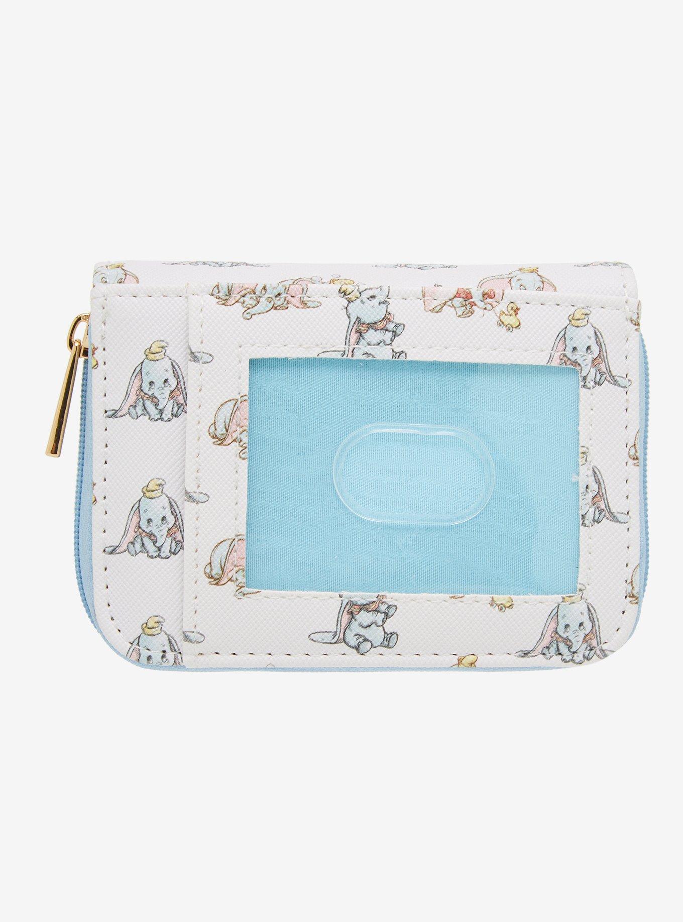 Disney Dumbo Pastel Allover Print Mini Wallet, , alternate