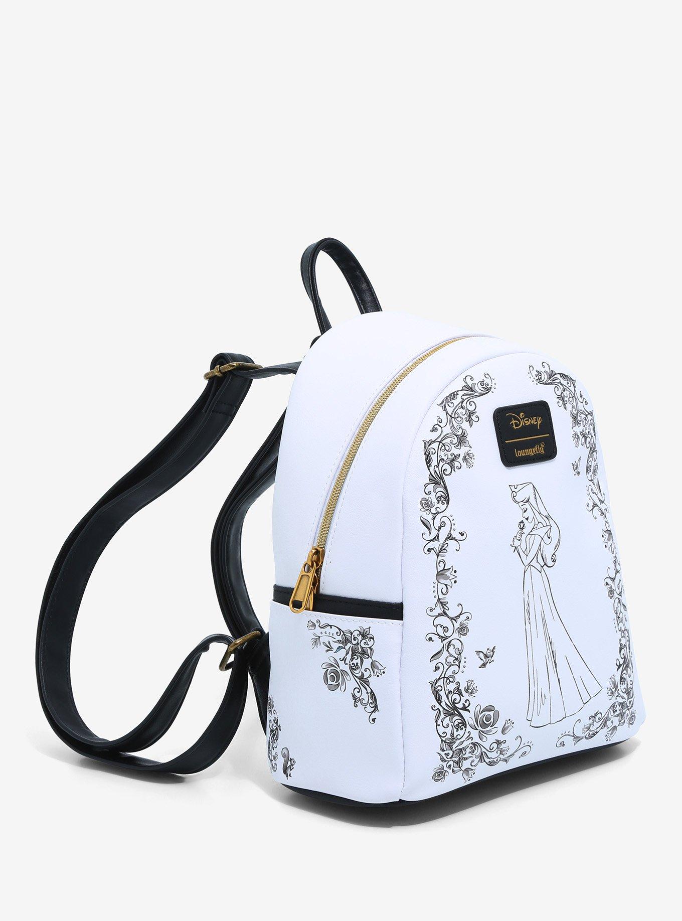 Loungefly Disney Sleeping Beauty Aurora Sketch Mini Backpack Exclusive  Merchandise : : Fashion