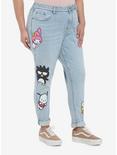 Hello Kitty And Friends Mom Jeans Plus Size, LIGHT WASH, alternate