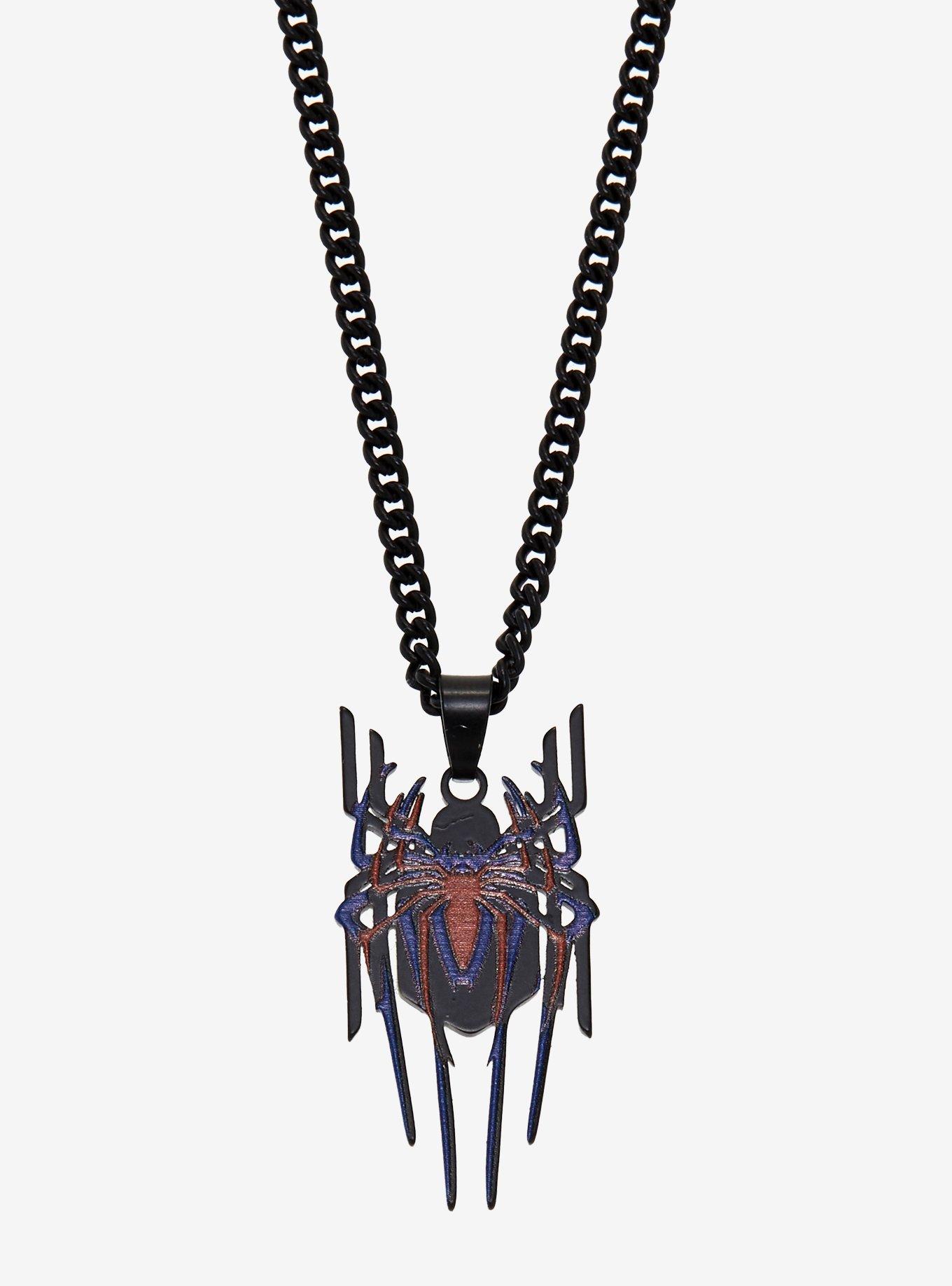 Marvel Spider-Man: No Way Home Trio Spider Necklace, , alternate