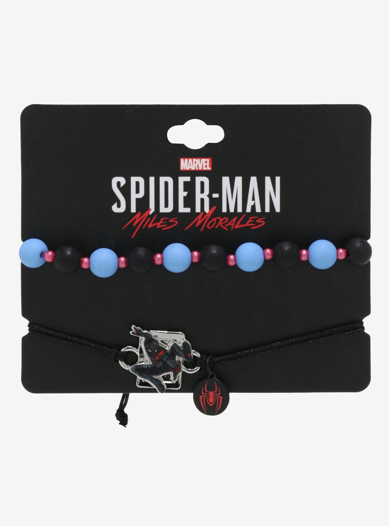 Marvel Spider-Man: Miles Morales Bead & Cord Bracelet Set, , alternate