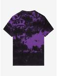 Moon Phase Moth Purple Wash Boyfriend Fit Girls T-Shirt, MULTI, alternate