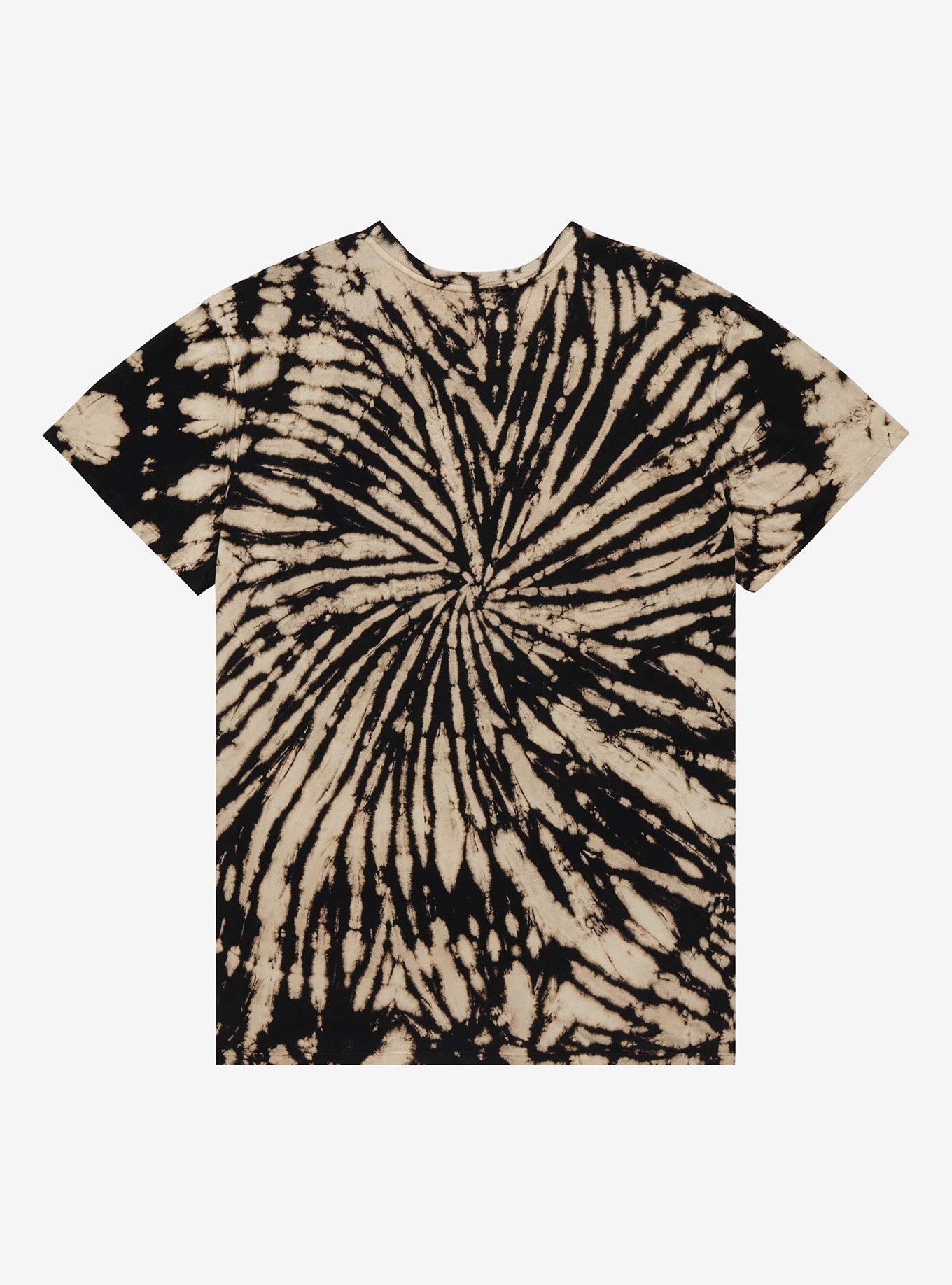 Halloween Pumpkin Knife Tie-Dye Boyfriend Fit Girls T-Shirt Plus Size, , hi-res