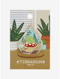 Frog on a Mushroom Terrarium Enamel Pin - BoxLunch Exclusive, , alternate