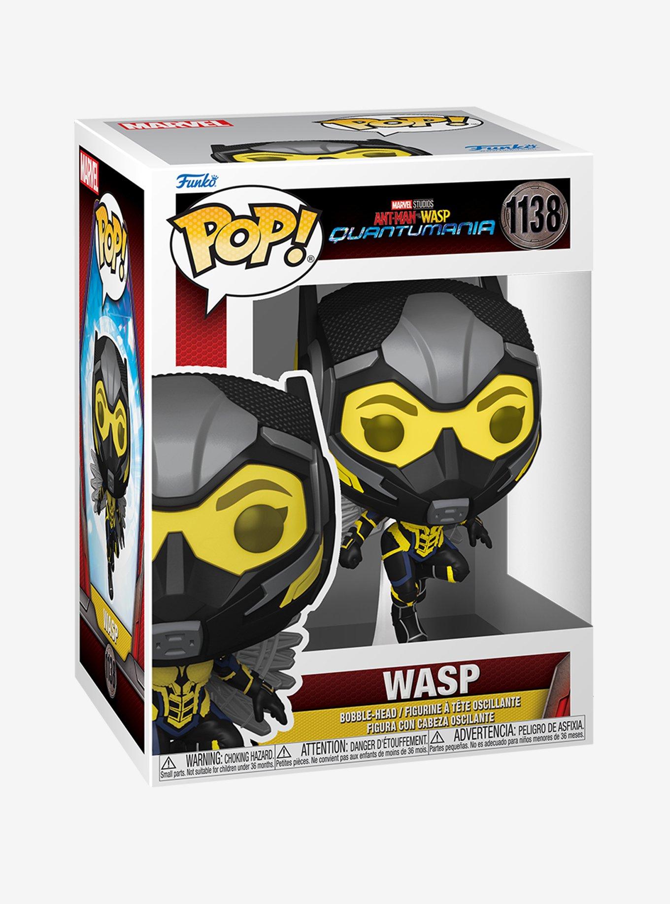 Funko Pop! Marvel Ant-Man and The Wasp: Quantumania Wasp Vinyl Bobble-Head, , alternate