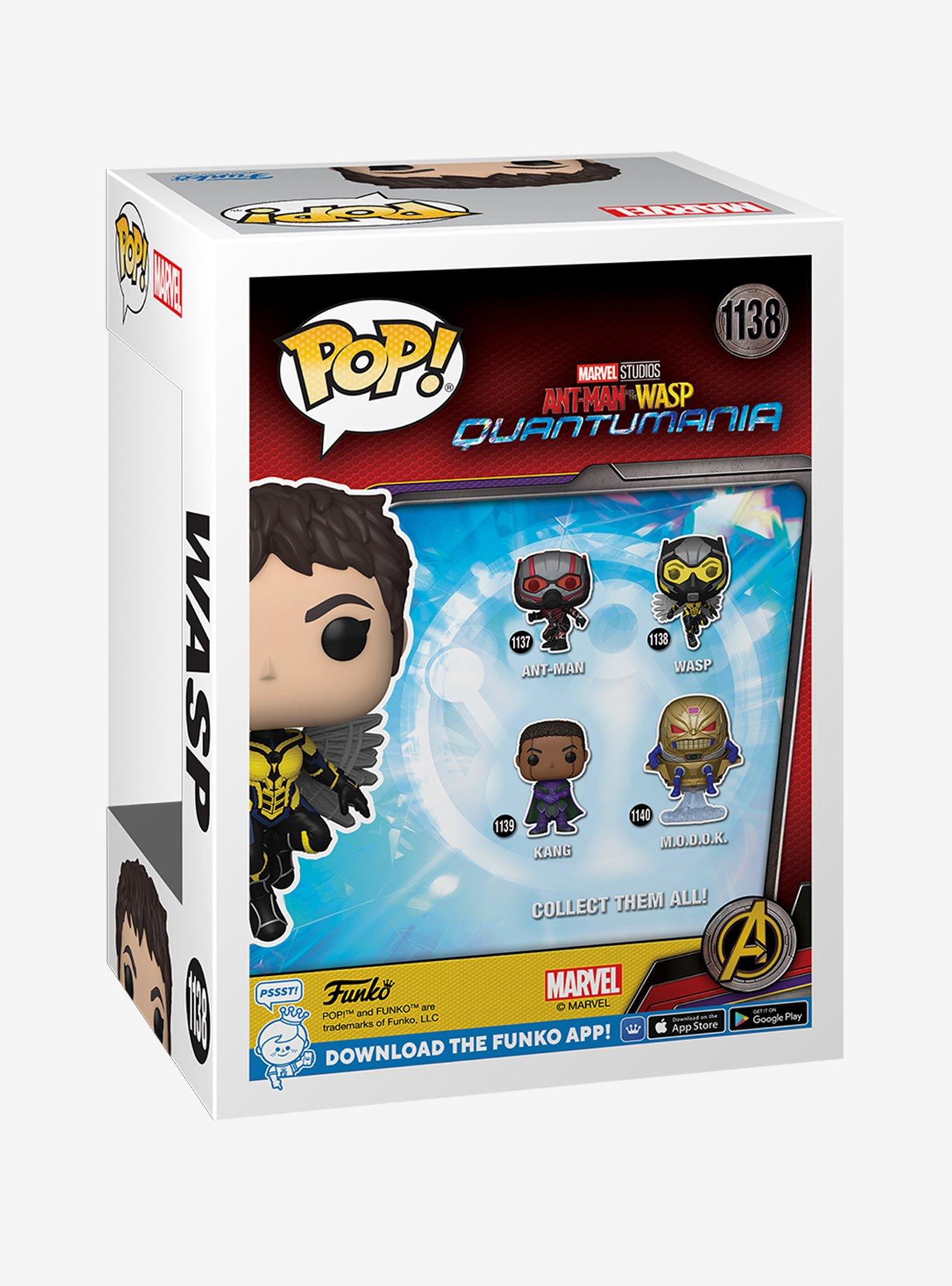 Funko Pop! Marvel Ant-Man and The Wasp: Quantumania Wasp Vinyl Bobble-Head, , alternate
