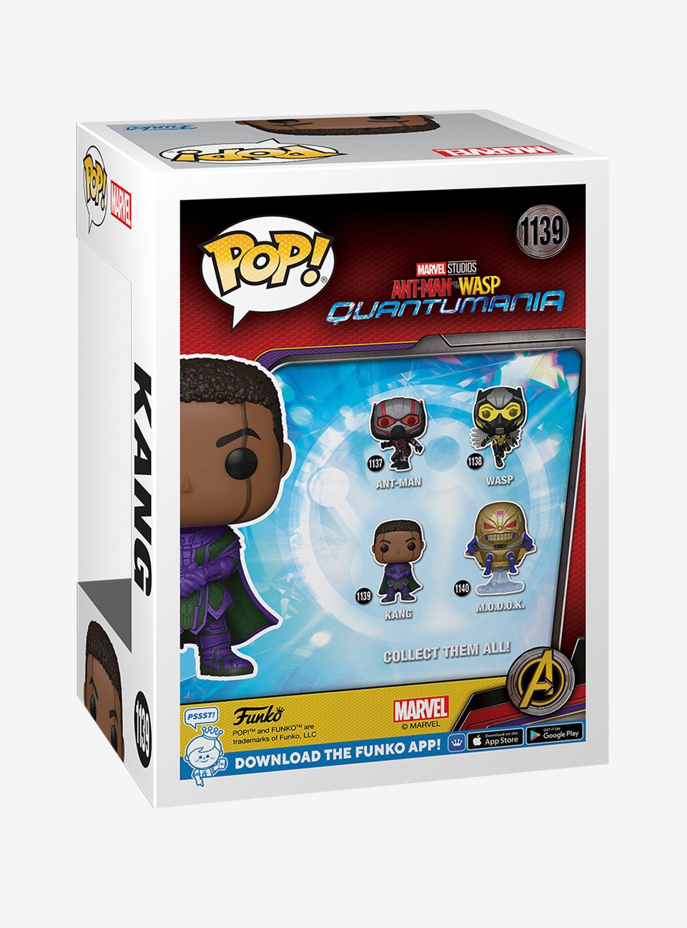 Funko Pop! Marvel Ant-Man and The Wasp: Quantumania Kang Vinyl Bobble-Head, , alternate