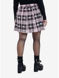 Hello Kitty Black & Pink Plaid Pleated Skirt Plus Size, MULTI, alternate