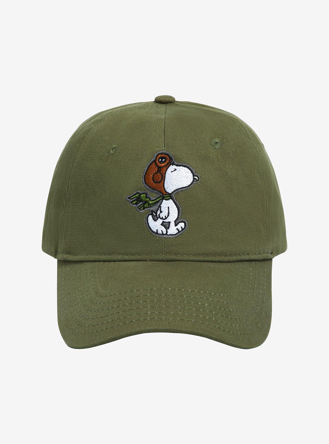 Peanuts Snoopy Flight School Dad Cap, , alternate