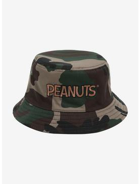 Peanuts Snoopy Camouflage Reversible Bucket Hat, , hi-res