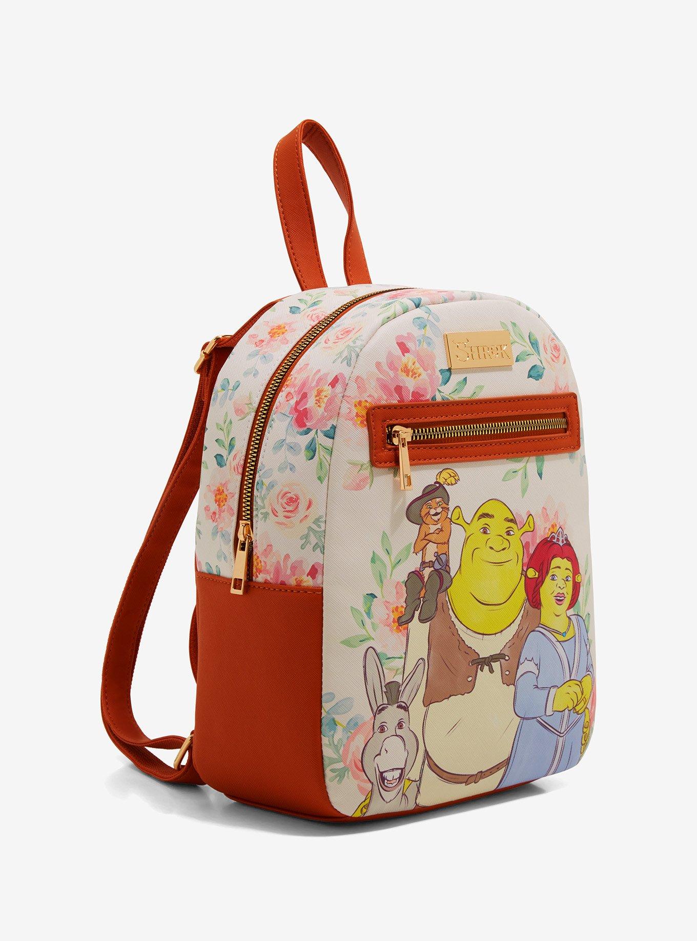 Shrek Group Floral Mini Backpack, , alternate