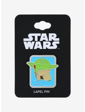 Star Wars Yoda Doodle Enamel Pin, , hi-res