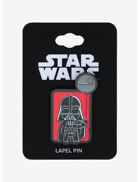 Star Wars Darth Vader Balloon Enamel Pin, , hi-res