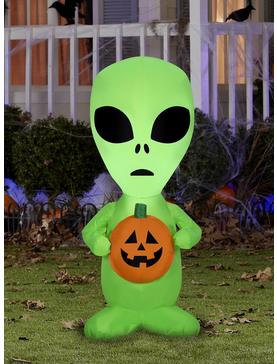 Alien Jack-O'-Lantern Airblown, , hi-res