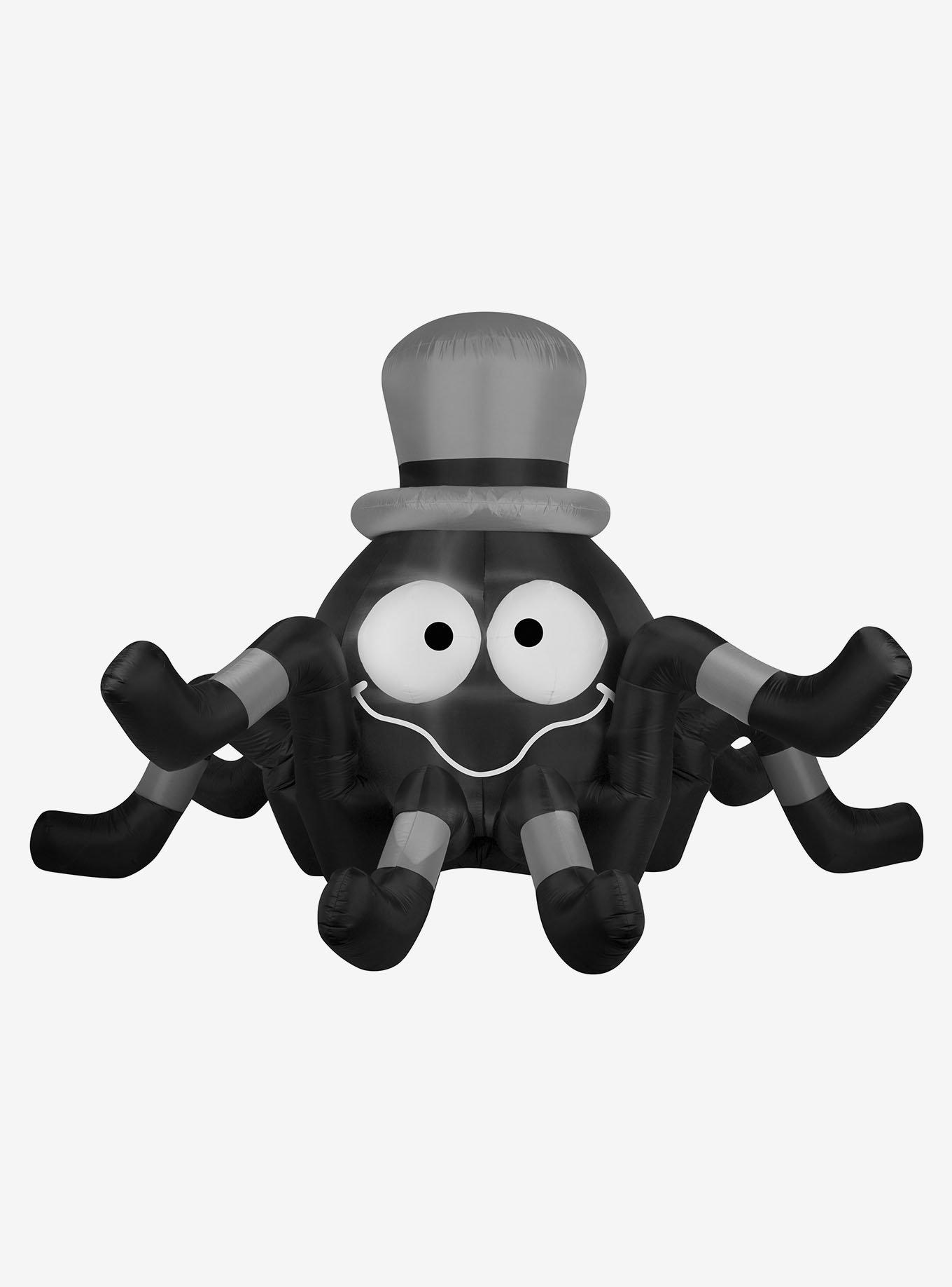 Animated Spider Orange Hat Airblown, , alternate